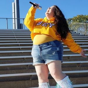 Distressed Cutoff Denim Shorts